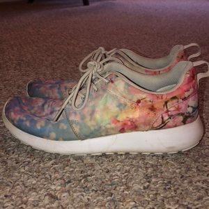 Floral Nike Roshes